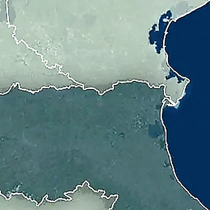 Mappa meteo della mattina in provincia di Ferrara