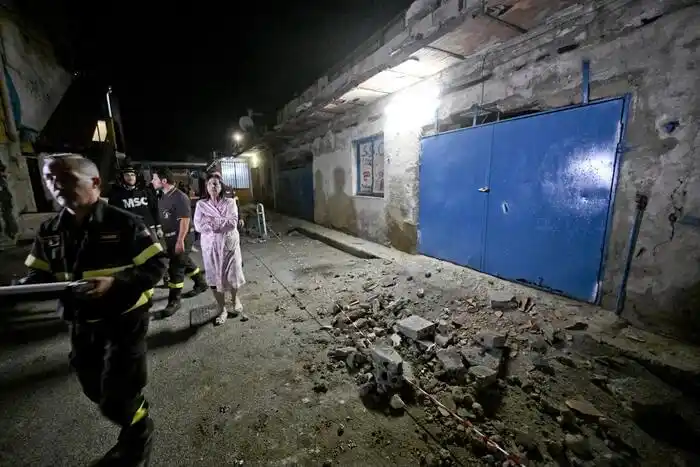 Danni degli ultimi sismi nei Campi Flegrei