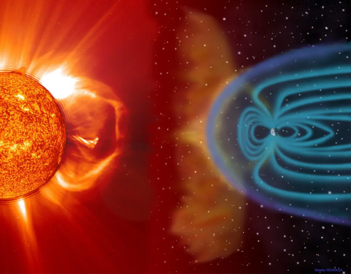 Una forte tempesta geomagnetica di classe G3 ha appena colpito la Terra