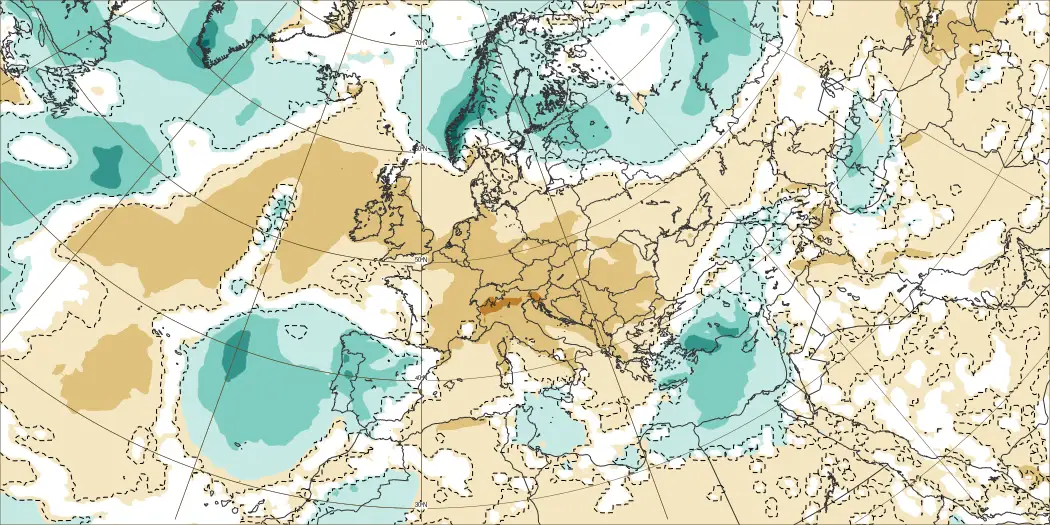 Temperature sopra la norma: un continente sotto l’effetto dell’anticiclone