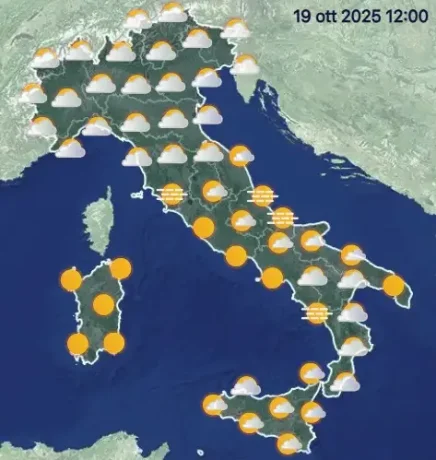 Stabilità in esaurimento e nuovo cambio di scenario da domenica 19 ottobre Stabilità in esaurimento e nuovo cambio di scenario da domenica 19 ottobre