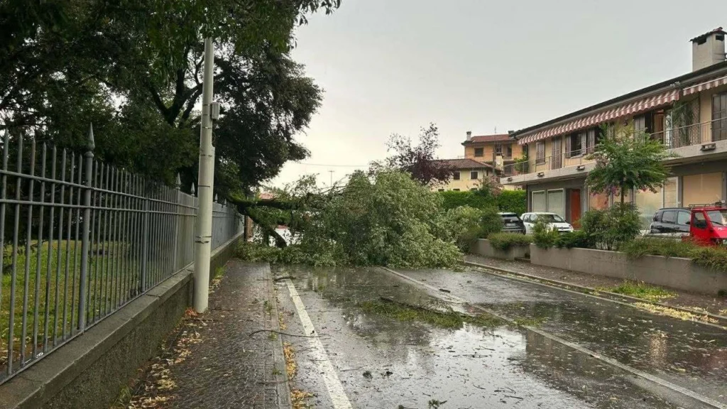 Allerta gialla per temporali in Veneto