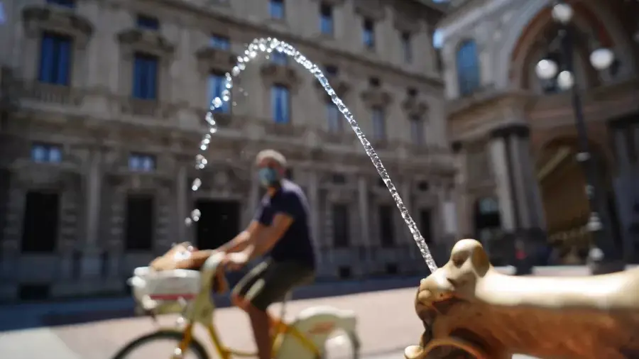 Meteo Milano, fine del caldo africano