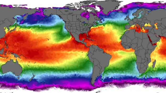 Temperature degli oceani