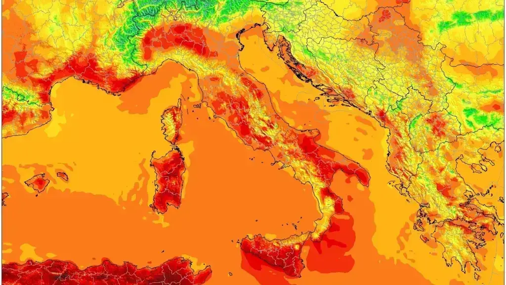 Previsioni meteo per il Nord Italia del 21 luglio 2026