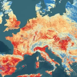Ondata di caldo in Europa tra luglio e agosto
