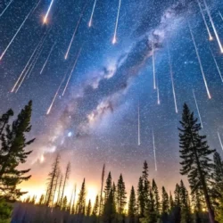 Perseidi sotto cieli bui