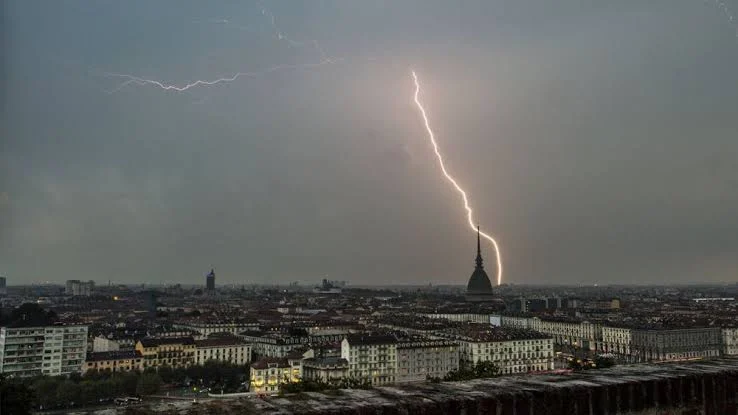 Temporali intensi sul Torinese