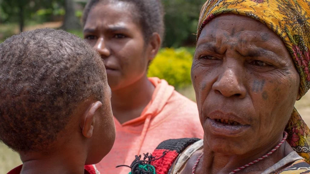 Papua Nuova Guinea e attività sismica nel Pacifico, fotografia editoriale