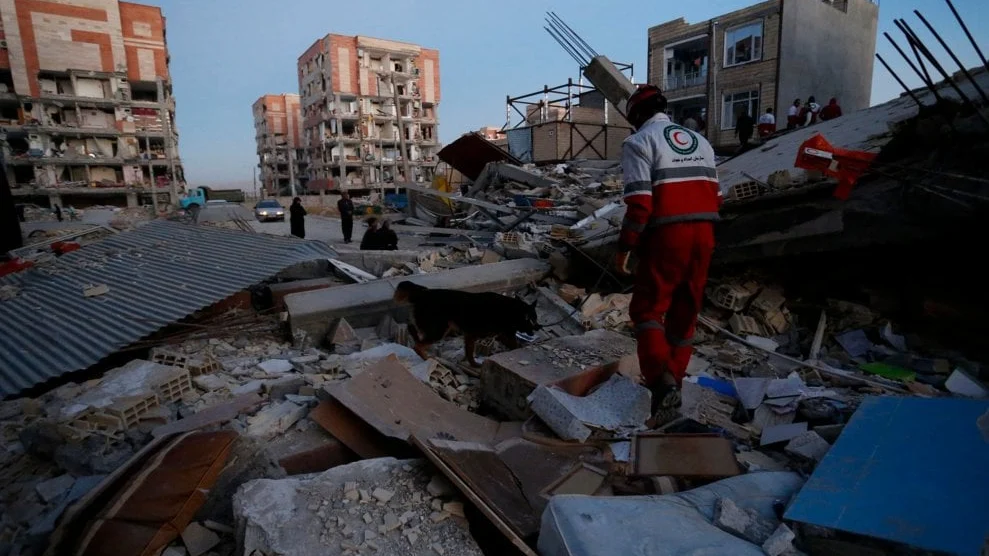 Terremoto nel Khuzestan in Iran