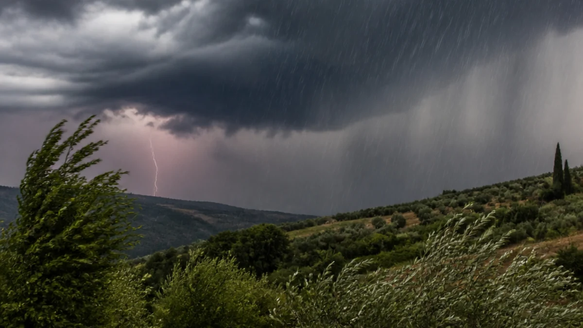 Temporali estivi su Basilicata, Campania, Molise e Puglia