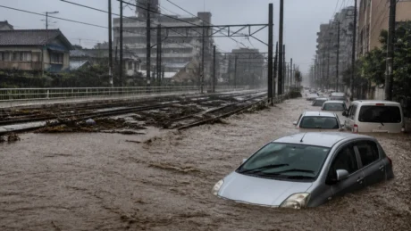 Alluvioni a Chiba, quattro morti e migliaia di viaggiatori isolati vicino a Tokyo