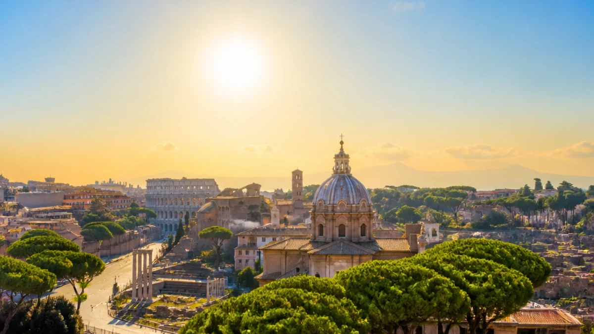Roma sotto il caldo africano di fine agosto