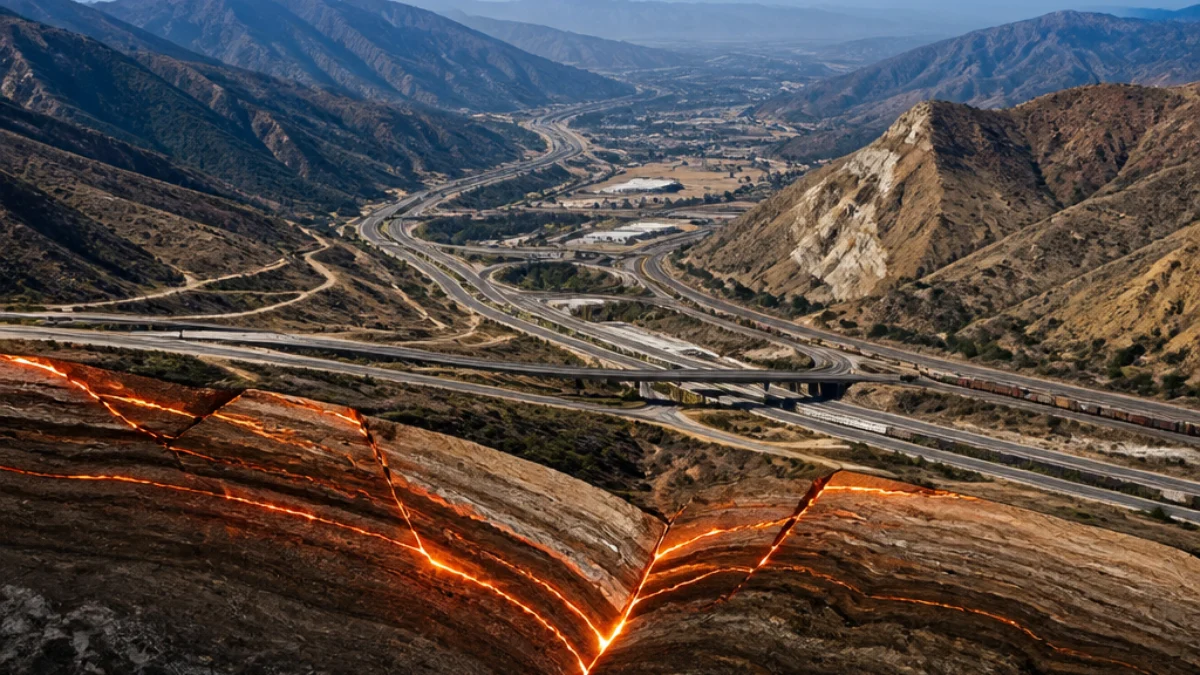 Cajon Pass tra le faglie della California meridionale