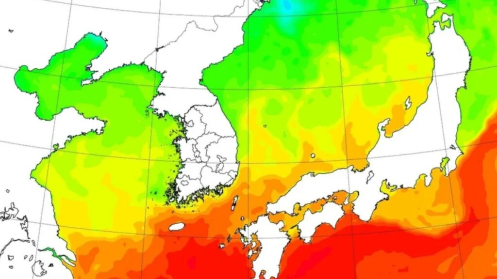 Emergenza caldo estremo nella penisola coreana
