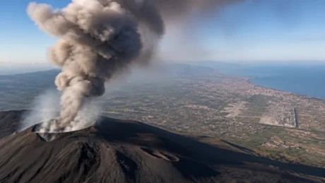Etna, la cenere ferma i voli a Catania: disagi per passeggeri e turismo