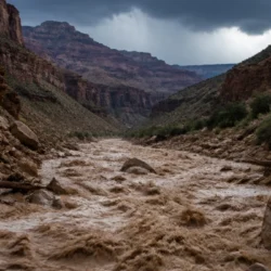 Grand Canyon, la piena travolge Bright Angel Canyon: un morto e circa 15 persone non rintracciate