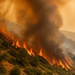 Incendi in Algeria, 12 morti tra Jijel, Béjaïa e Tizi Ouzou