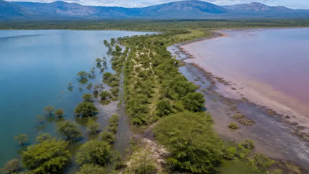Lago Baringo e lago Bogoria nella Rift Valley del Kenya