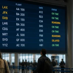 LAX, JFK e DXB: come funzionano davvero i codici aeroportuali