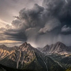 Temporali sulle Alpi