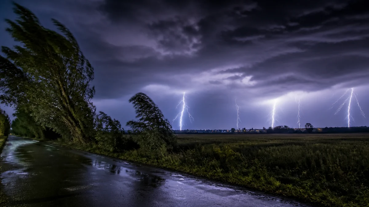 Temporale notturno sul Friuli Venezia Giulia