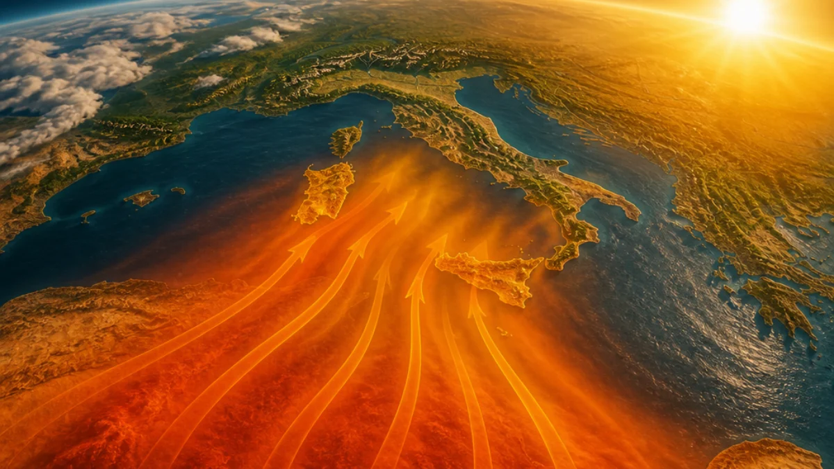 Anticiclone africano sull’Italia
