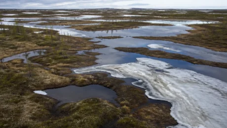 Permafrost siberiano, il metano può ridurre l’efficacia dei tagli globali entro il 2050