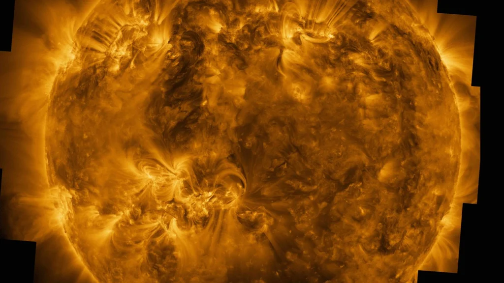 Dettagli della superficie solare ripresi dal telescopio Inouye