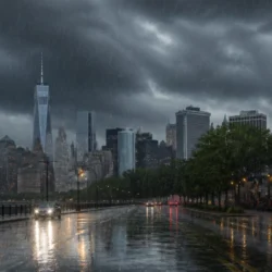 Temporali su New York
