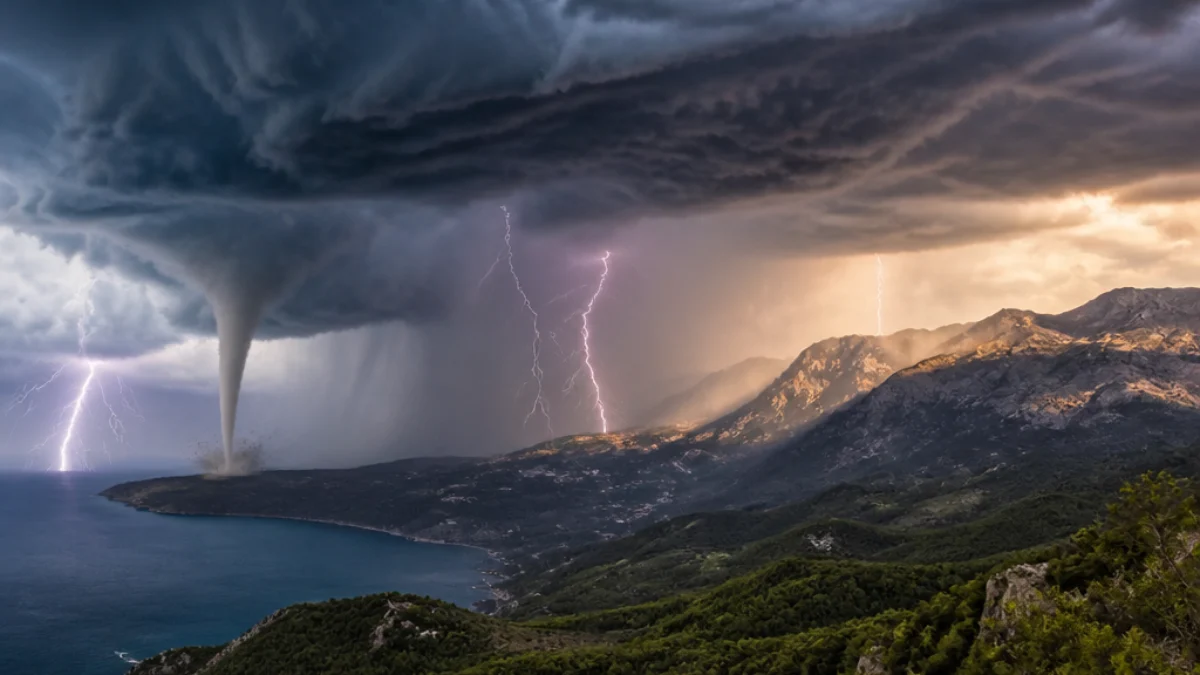 Temporali intensi tra Francia, Spagna e Italia
