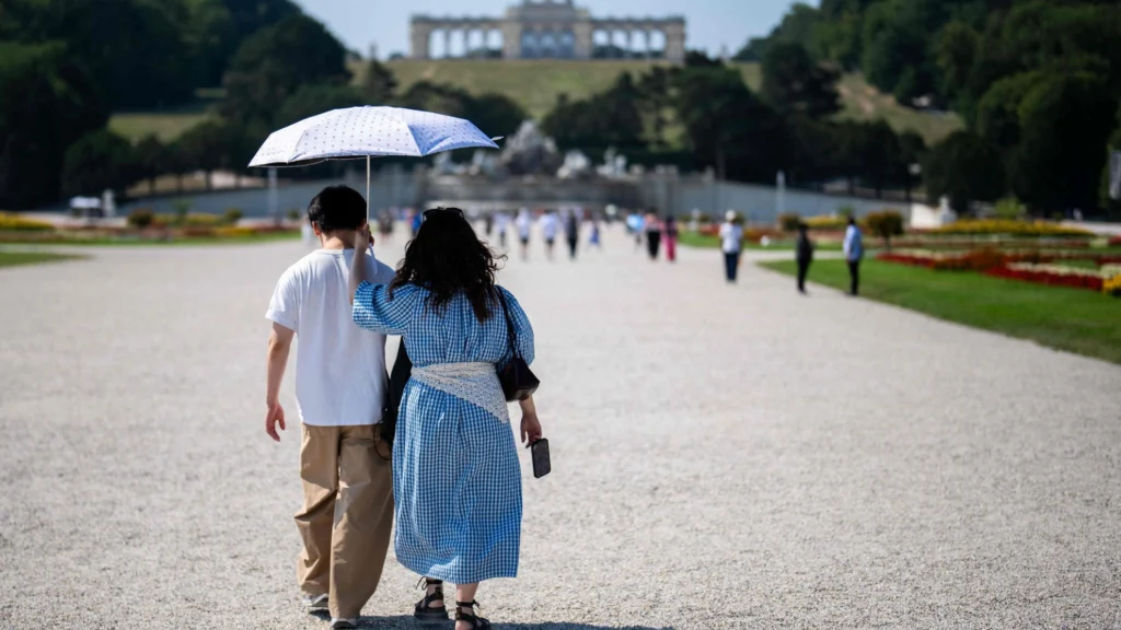 Record di caldo a Vienna