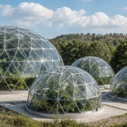 A Montelibretti le Phytodomes del CNR: quattro cupole per studiare le piante sotto stress