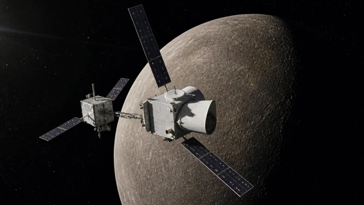 BepiColombo nello spazio verso Mercurio