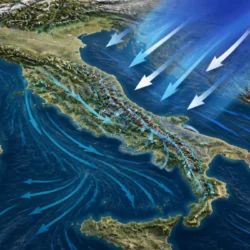 Bora e Grecale in rinforzo, dove sono attese le raffiche più forti