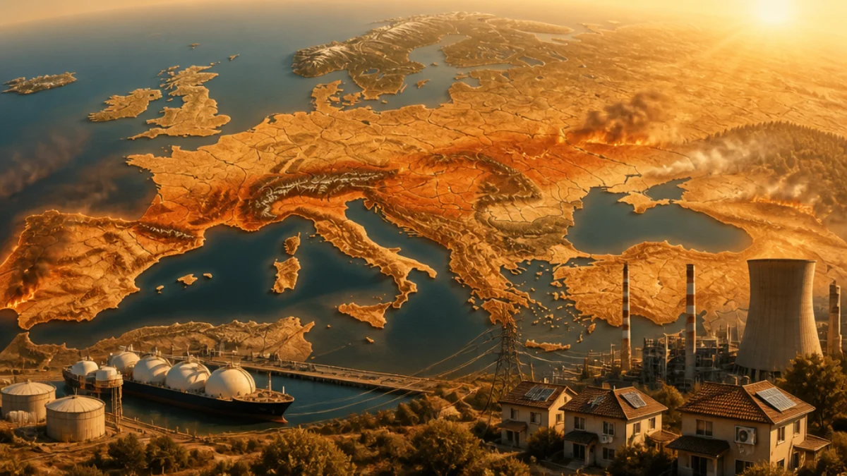 Europa colpita da caldo estremo, incendi e pressione sui prezzi dell’energia