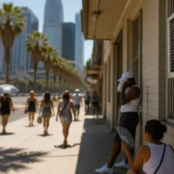 Caldo estremo negli USA, più spese e rischi per la salute: i dati del sondaggio nazionale