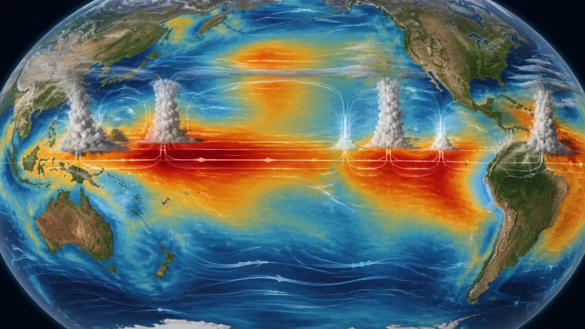 Anomalie oceaniche nel Pacifico, nell’Indiano e nell’Atlantico