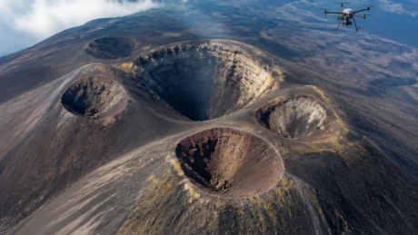 Etna, evoluzione dei crateri dalla fine ottocento ad oggi, passando dalla voragine del 2024