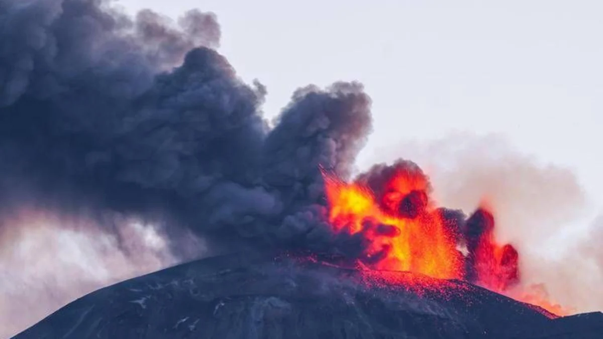 Attività vulcanica sull’Etna