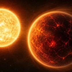 HD 3167 b, indizi di atmosfera sul pianeta roccioso osservato da Webb