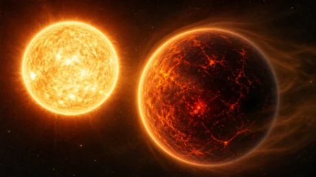HD 3167 b, indizi di atmosfera sul pianeta roccioso osservato da Webb