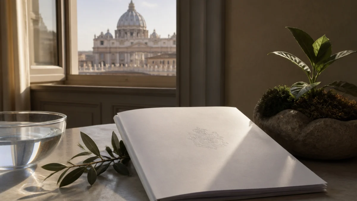 Documento vaticano sulla crisi ecologica