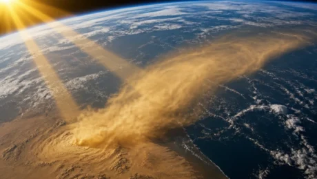 Una ricostruzione basata su satelliti, misure al suolo e modelli stima un calo della polvere del 10% in vent’anni, ma non attribuisce a questa variazione il riscaldamento globale.
