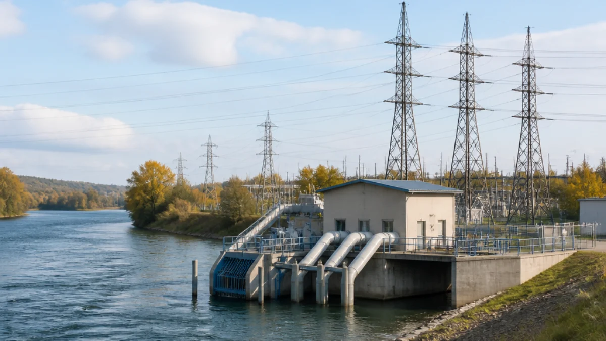Il fiume Nistru e le infrastrutture energetiche in Moldova