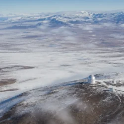 Neve sull'Atacama