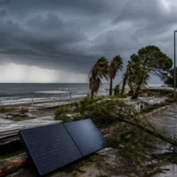Policoro colpita dal downburst: alberi caduti, allagamenti e danni sul litorale