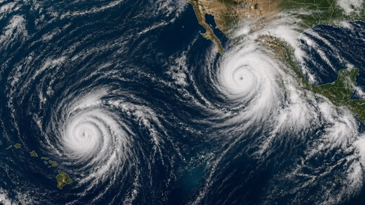 Ciclone tropicale nel Pacifico al largo del Messico