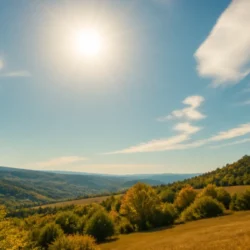 Anticiclone sull’Italia e temperature fino a 31 gradi