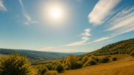 Tra lunedì 28 e mercoledì 30 settembre prevalgono sole e temperature elevate per il periodo; il possibile ritorno delle piogge resta da valutare.